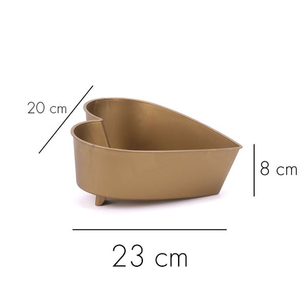 00405349_miska-srdce-na-nozkach-20cm-biela-zlata-grafit-plast