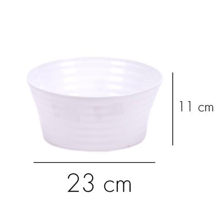 00408167_miska-bratek-biela-zlata-grafit-23cm