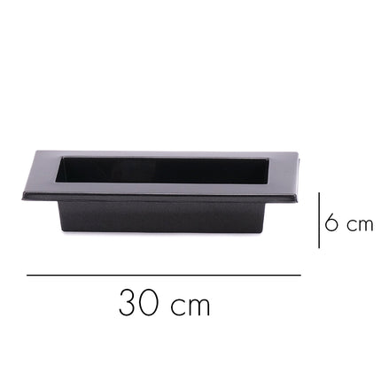00408179_miska-rynna-30cm-biela-zlata-grafit-plast