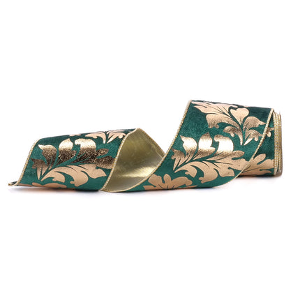 03500191_stuha-vianocna-zelena-6-3cm-x-5yd